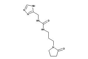 1-[3-(2-ketopyrrolidino)propyl]-3-(4H-1,2,4-triazol-3-ylmethyl)urea