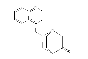 6-(4-quinolylmethyl)quinuclidin-3-one