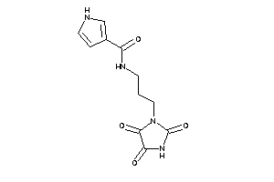 N-[3-(2,4,5-triketoimidazolidin-1-yl)propyl]-1H-pyrrole-3-carboxamide