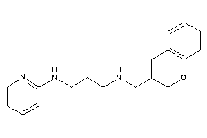 2H-chromen-3-ylmethyl-[3-(2-pyridylamino)propyl]amine