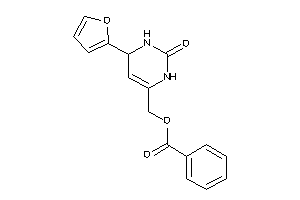Image of Benzoic Acid [4-(2-furyl)-2-keto-3,4-dihydro-1H-pyrimidin-6-yl]methyl Ester
