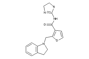 2-(indolin-1-ylmethyl)-N-(2-thiazolin-2-yl)-3-furamide