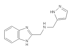 1H-benzimidazol-2-ylmethyl(1H-pyrazol-5-ylmethyl)amine