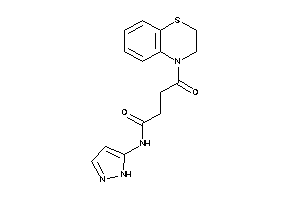 4-(2,3-dihydro-1,4-benzothiazin-4-yl)-4-keto-N-(1H-pyrazol-5-yl)butyramide