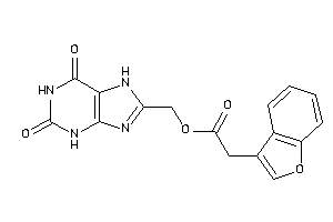 2-(benzofuran-3-yl)acetic Acid (2,6-diketo-3,7-dihydropurin-8-yl)methyl Ester