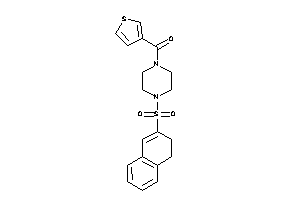 [4-(3,4-dihydronaphthalen-2-ylsulfonyl)piperazino]-(3-thienyl)methanone