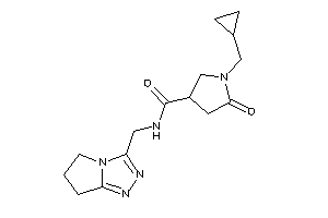 1-(cyclopropylmethyl)-N-(6,7-dihydro-5H-pyrrolo[2,1-c][1,2,4]triazol-3-ylmethyl)-5-keto-pyrrolidine-3-carboxamide