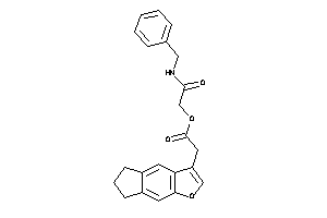 2-(6,7-dihydro-5H-cyclopenta[f]benzofuran-3-yl)acetic Acid [2-(benzylamino)-2-keto-ethyl] Ester