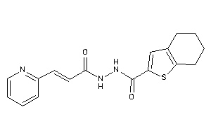 N'-[3-(2-pyridyl)acryloyl]-4,5,6,7-tetrahydrobenzothiophene-2-carbohydrazide