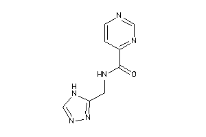 N-(4H-1,2,4-triazol-3-ylmethyl)pyrimidine-4-carboxamide