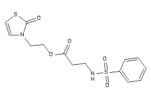 3-(benzenesulfonamido)propionic Acid 2-(2-keto-4-thiazolin-3-yl)ethyl Ester