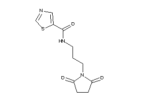 N-(3-succinimidopropyl)thiazole-5-carboxamide