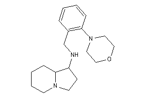 Indolizidin-1-yl-(2-morpholinobenzyl)amine