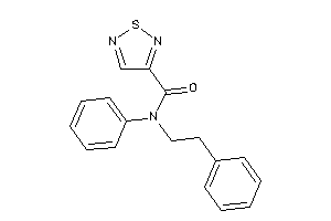 N-phenethyl-N-phenyl-1,2,5-thiadiazole-3-carboxamide