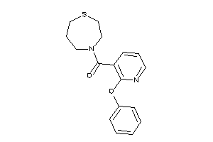 (2-phenoxy-3-pyridyl)-(1,4-thiazepan-4-yl)methanone