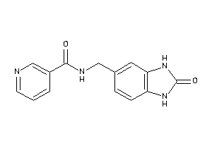 N-[(2-keto-1,3-dihydrobenzimidazol-5-yl)methyl]nicotinamide