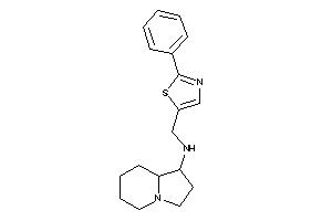 Indolizidin-1-yl-[(2-phenylthiazol-5-yl)methyl]amine