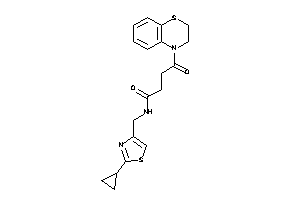 N-[(2-cyclopropylthiazol-4-yl)methyl]-4-(2,3-dihydro-1,4-benzothiazin-4-yl)-4-keto-butyramide