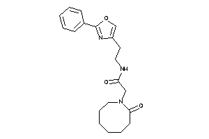 2-(2-ketoazocan-1-yl)-N-[2-(2-phenyloxazol-4-yl)ethyl]acetamide