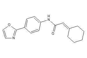 2-cyclohexylidene-N-(4-oxazol-2-ylphenyl)acetamide