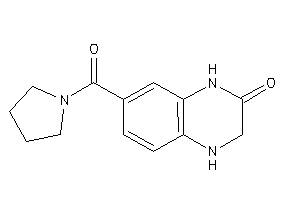 7-(pyrrolidine-1-carbonyl)-3,4-dihydro-1H-quinoxalin-2-one