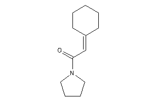 2-cyclohexylidene-1-pyrrolidino-ethanone