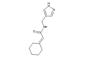 2-cyclohexylidene-N-(1H-pyrazol-4-ylmethyl)acetamide