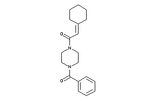 1-(4-benzoylpiperazino)-2-cyclohexylidene-ethanone