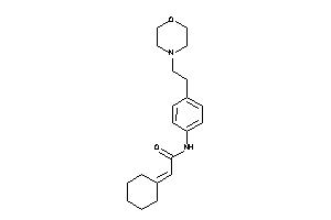 2-cyclohexylidene-N-[4-(2-morpholinoethyl)phenyl]acetamide