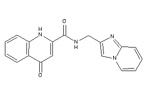 N-(imidazo[1,2-a]pyridin-2-ylmethyl)-4-keto-1H-quinoline-2-carboxamide