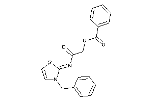 Benzoic Acid [2-[(3-benzyl-4-thiazolin-2-ylidene)amino]-2-keto-ethyl] Ester