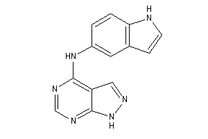 1H-indol-5-yl(1H-pyrazolo[3,4-d]pyrimidin-4-yl)amine