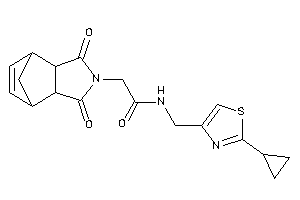 N-[(2-cyclopropylthiazol-4-yl)methyl]-2-(diketoBLAHyl)acetamide