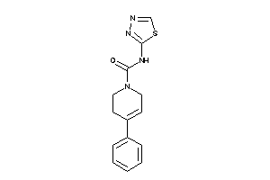 4-phenyl-N-(1,3,4-thiadiazol-2-yl)-3,6-dihydro-2H-pyridine-1-carboxamide