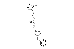 3-(1-benzylpyrazol-4-yl)acrylic Acid 2-(2-keto-4-thiazolin-3-yl)ethyl Ester