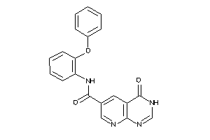 Image of 4-keto-N-(2-phenoxyphenyl)-3H-pyrido[2,3-d]pyrimidine-6-carboxamide