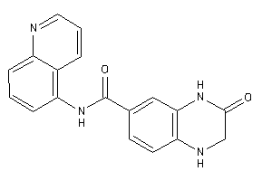 3-keto-N-(5-quinolyl)-2,4-dihydro-1H-quinoxaline-6-carboxamide