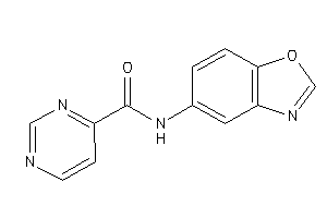 N-(1,3-benzoxazol-5-yl)pyrimidine-4-carboxamide