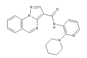 N-(2-piperidino-3-pyridyl)pyrazolo[1,5-a]quinazoline-3-carboxamide