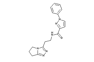 N-[2-(6,7-dihydro-5H-pyrrolo[2,1-c][1,2,4]triazol-3-yl)ethyl]-1-phenyl-pyrazole-3-carboxamide