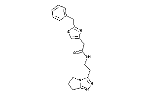 2-(2-benzylthiazol-4-yl)-N-[2-(6,7-dihydro-5H-pyrrolo[2,1-c][1,2,4]triazol-3-yl)ethyl]acetamide