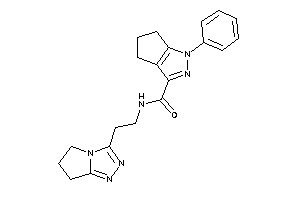 N-[2-(6,7-dihydro-5H-pyrrolo[2,1-c][1,2,4]triazol-3-yl)ethyl]-1-phenyl-5,6-dihydro-4H-cyclopenta[c]pyrazole-3-carboxamide