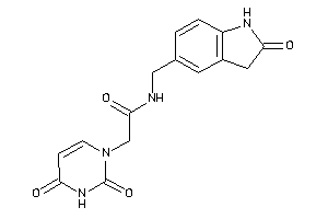 2-(2,4-diketopyrimidin-1-yl)-N-[(2-ketoindolin-5-yl)methyl]acetamide