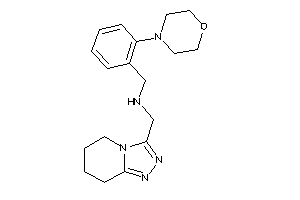 (2-morpholinobenzyl)-(5,6,7,8-tetrahydro-[1,2,4]triazolo[4,3-a]pyridin-3-ylmethyl)amine