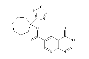 4-keto-N-[1-(1,2,4-oxadiazol-3-yl)cycloheptyl]-3H-pyrido[2,3-d]pyrimidine-6-carboxamide