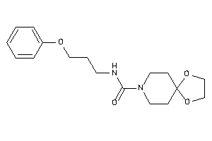 N-(3-phenoxypropyl)-1,4-dioxa-8-azaspiro[4.5]decane-8-carboxamide