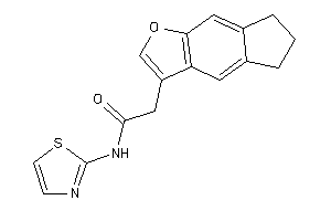 2-(6,7-dihydro-5H-cyclopenta[f]benzofuran-3-yl)-N-thiazol-2-yl-acetamide