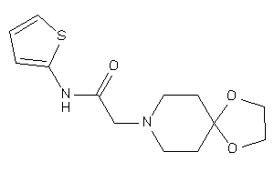 2-(1,4-dioxa-8-azaspiro[4.5]decan-8-yl)-N-(2-thienyl)acetamide