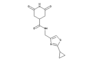 N-[(2-cyclopropylthiazol-4-yl)methyl]-2,6-diketo-isonipecotamide