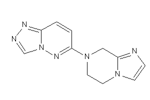 6-(6,8-dihydro-5H-imidazo[1,2-a]pyrazin-7-yl)-[1,2,4]triazolo[3,4-f]pyridazine